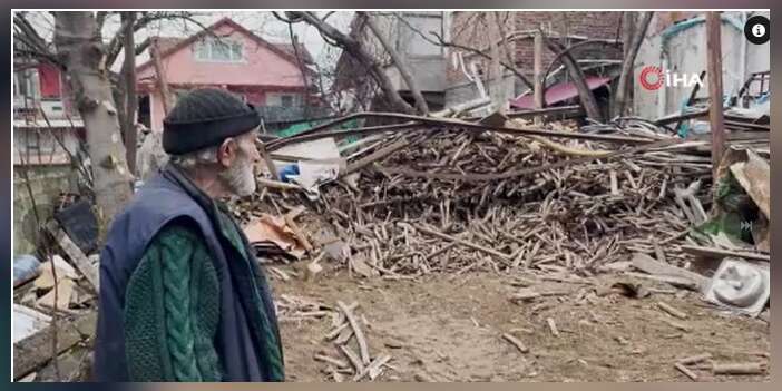 20 Kamyon Çöp Çıkarılan Evde Acı Son