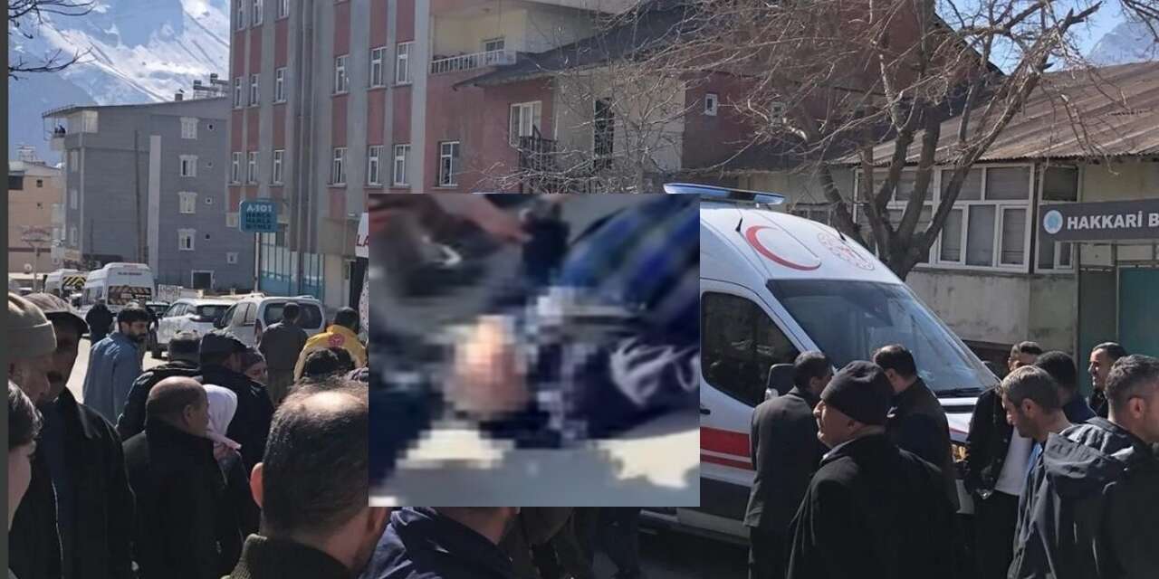 Hakkari'de trafik kazası 1 yaralı