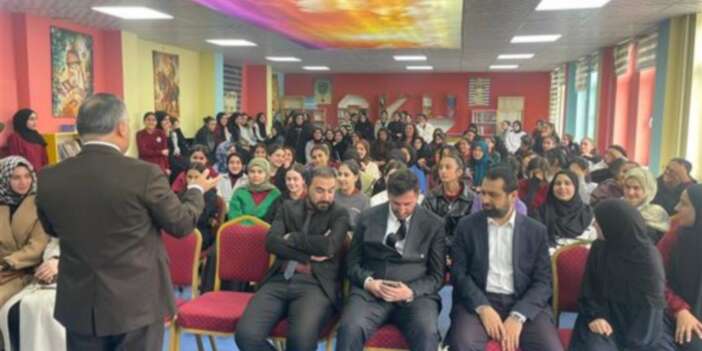 İl Müftüsü Okuş öğrencilere konferans verdi