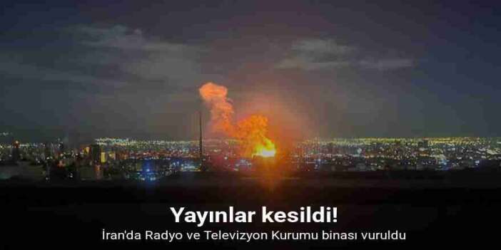 Tahran’da Devlet Televizyonu Vuruldu