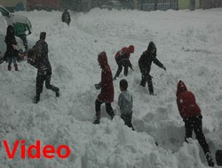 Hakkarili öğrencilerin tatil sevinci