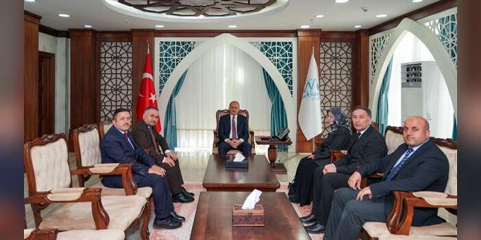 Müftü Okuş'tan Vali Taşyapan’a ziyaret