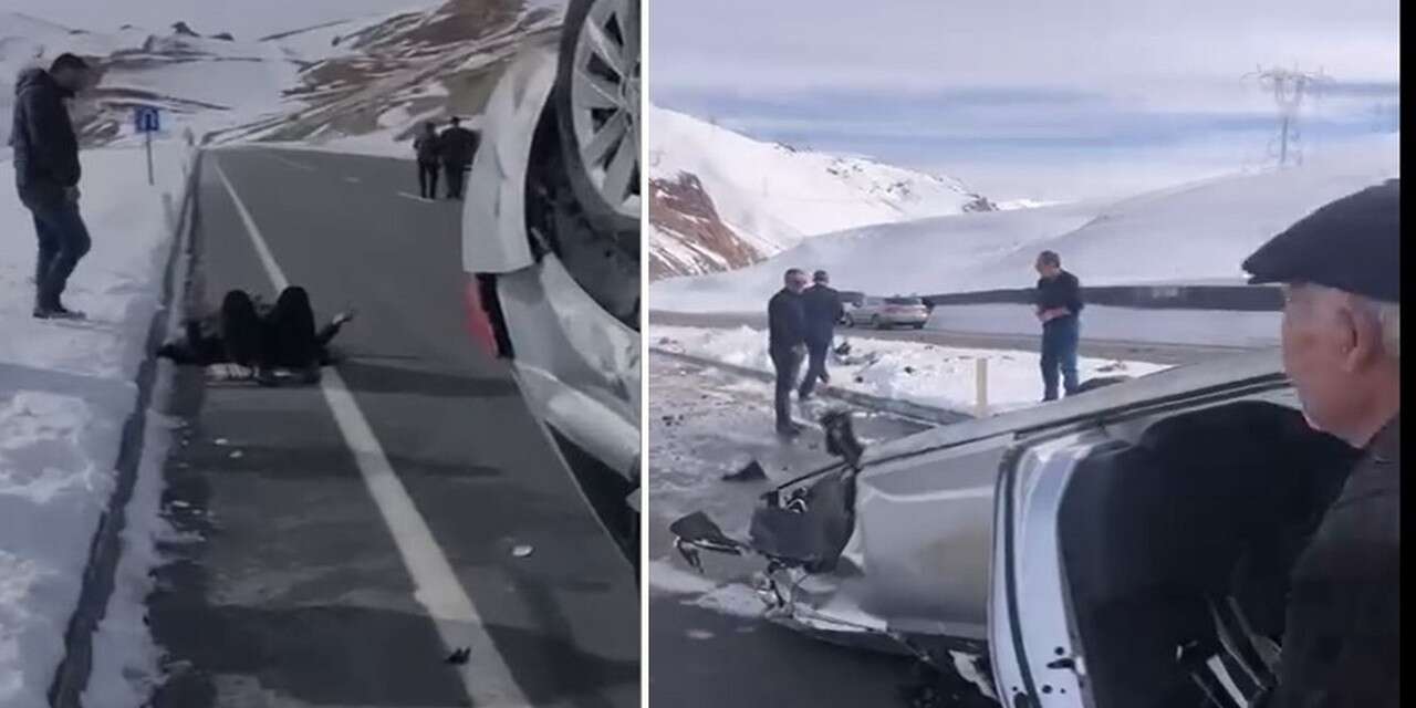 Hakkari-Van karayolunda kaza 1 yaralı