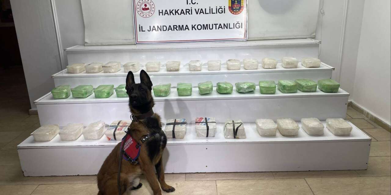 Hakkari’de 43 Kilo Metamfetamin ele geçirildi