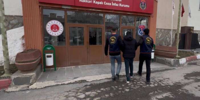 Hakkari’de kesinleşmiş hapis cezası bulunan 7 şahıs yakalandı
