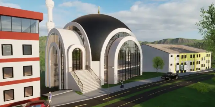 Hacı Sait Camii inşaatında sona yaklaşıldı