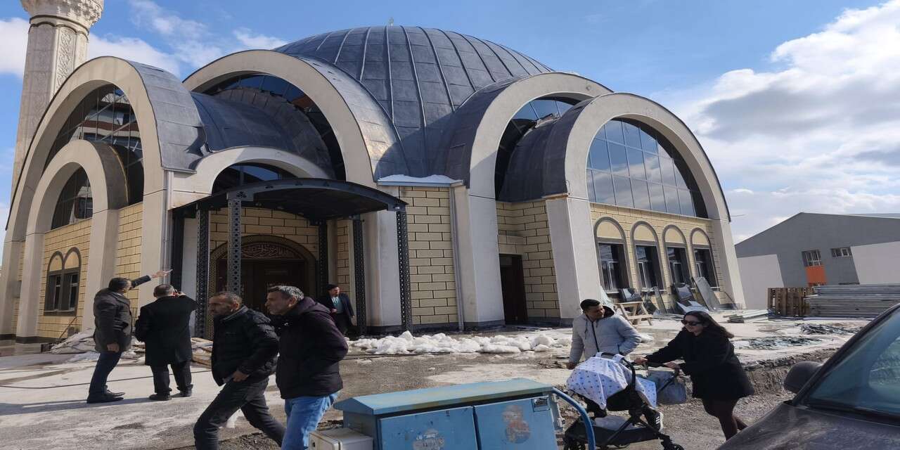 Hacı Sait Camii inşaatında sona yaklaşıldı