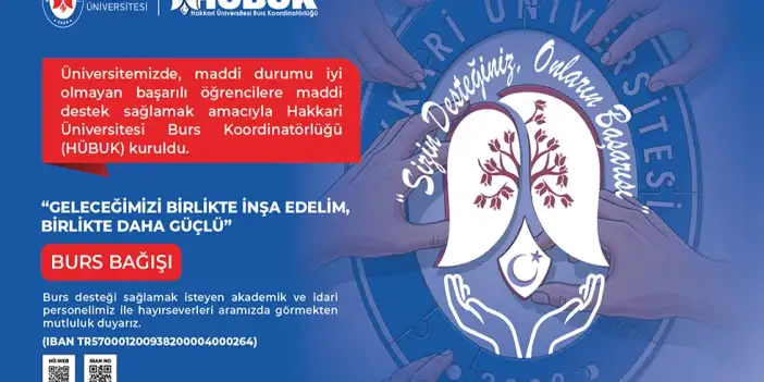 Hakkari'de Burs koordinatörlüğü kuruldu