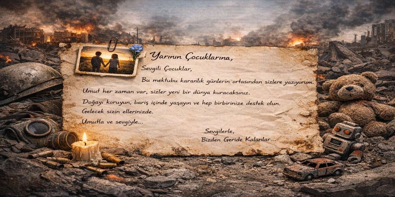 Kaosun ortasından yarının çocuklarına mektup