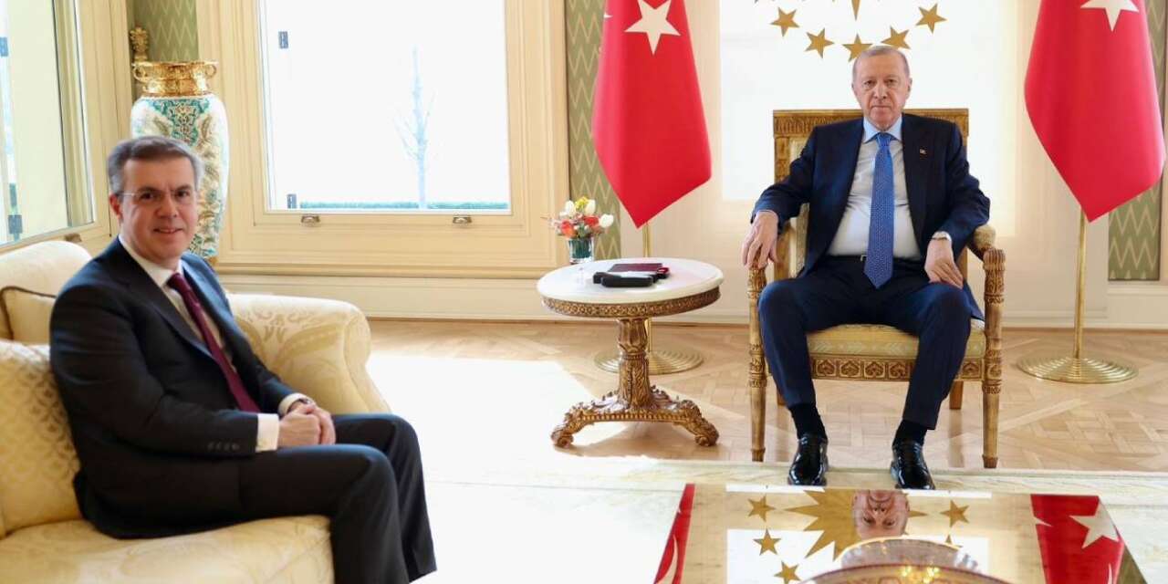 Cumhurbaşkanı Erdoğan, Ahmet Mücahid Ören’i kabul etti