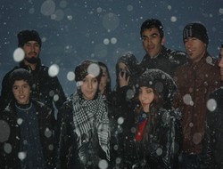 Üniversite öğrencilerinin kartopu savaşı