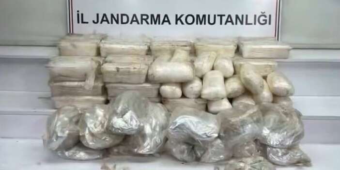 320 kilogram uyuşturucu ele geçirildi