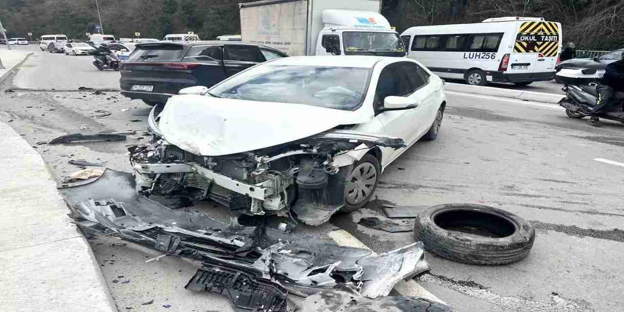 Trafik Kazası; Ortalık Savaş Alanına Döndü