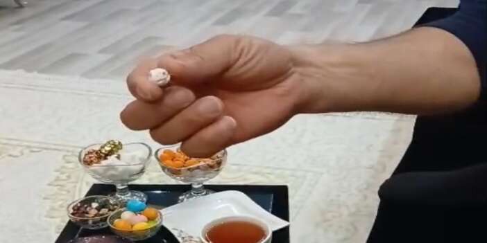 Hakkari’de Leblebiden Metal Parça Çıktı