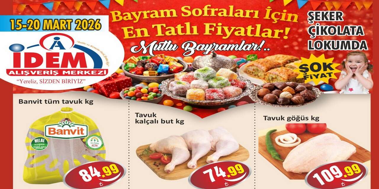 İDEM AVM'den bayram indirimi başladı