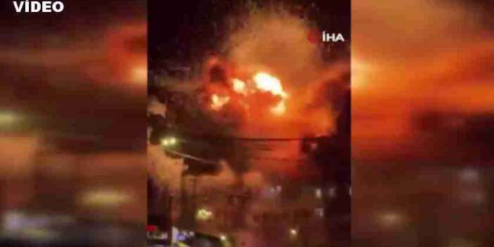 Beyrut’ta Korku Dolu Anlar: İsrail Saldırısı Kameralara Yansıdı