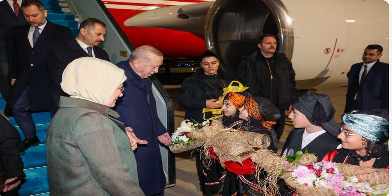 Cumhurbaşkanı Erdoğan memleketi Rize’de
