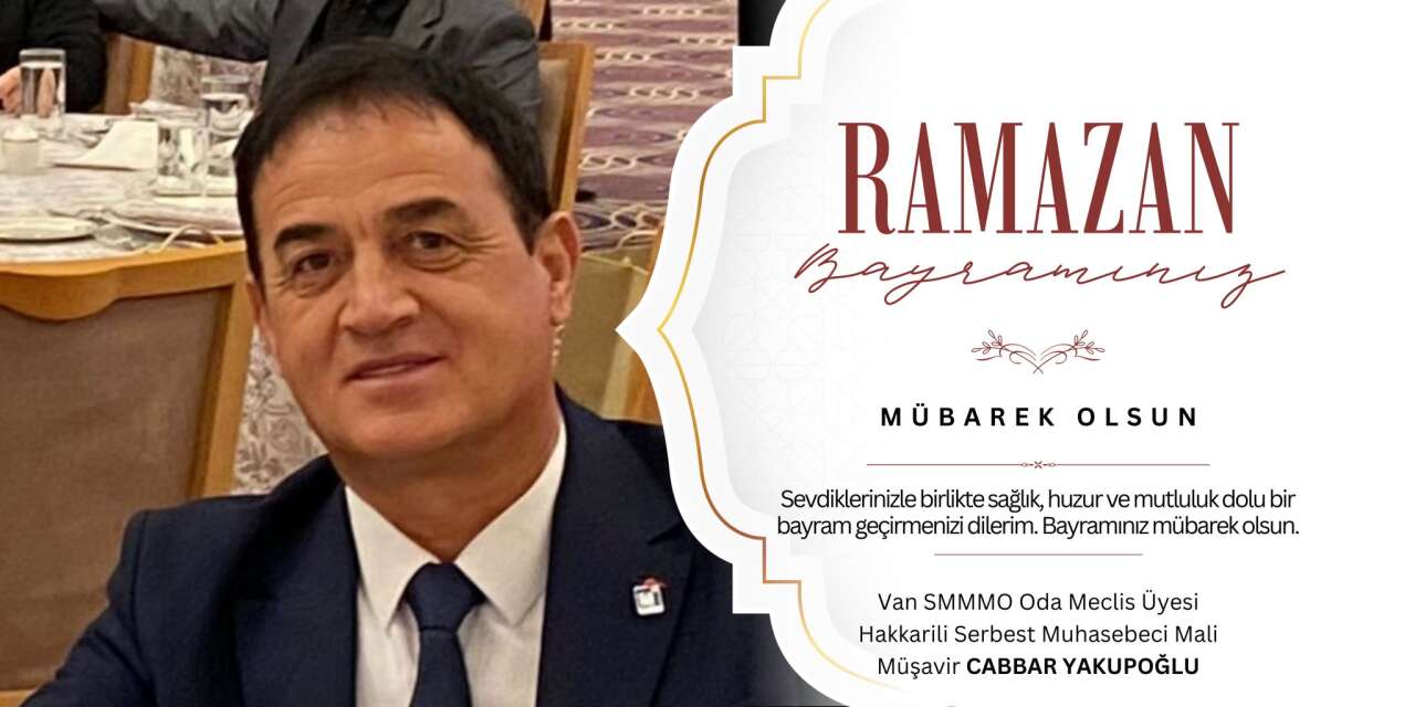 Cabbar Yakupoğlu’ndan Ramazan Bayramı Mesajı