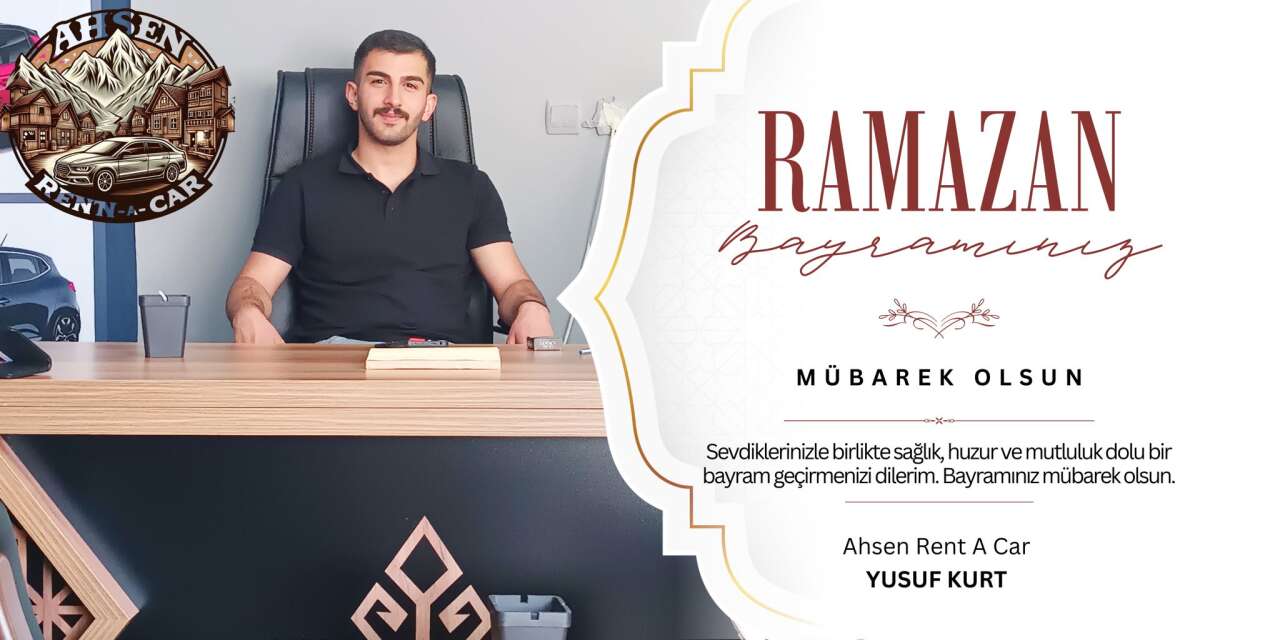 Ahsen Rent A Car’dan Bayram Mesajı