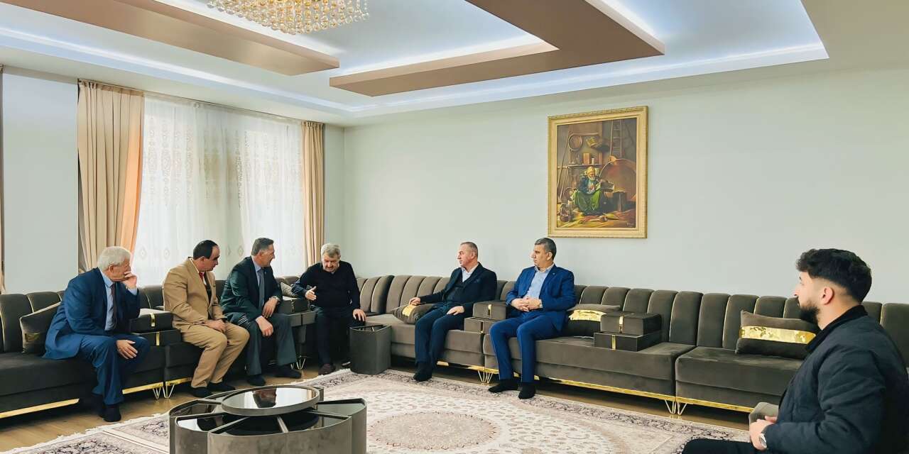 Başkan Kaya'dan Aşiret Lideri Piruzbeyoğlu'na geçmiş olsun ziyareti