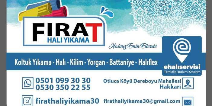 Fırat Halı Yıkama' dan Ramazan Bayramı mesajı