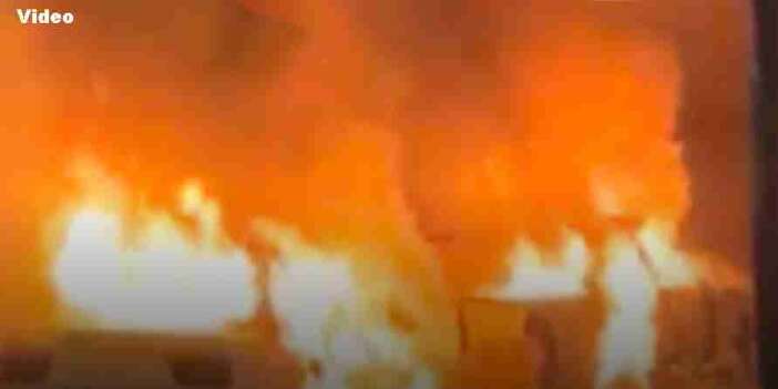 Facianın Eşiğinden Dönüldü: Araçlar Alevlere Teslim Oldu