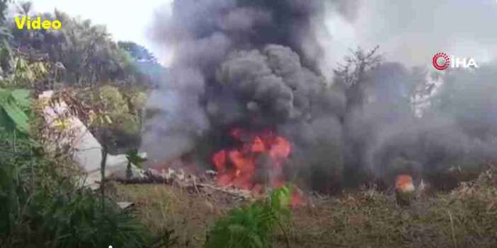 125 Askerin Bulunduğu Uçak Düştü