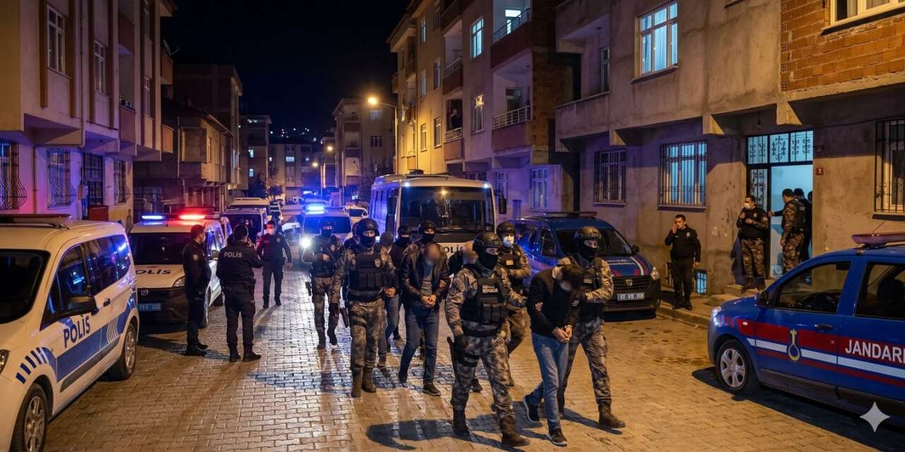 Hakkari Dahil 24 İlde Dev Operasyon: 88 Gözaltı