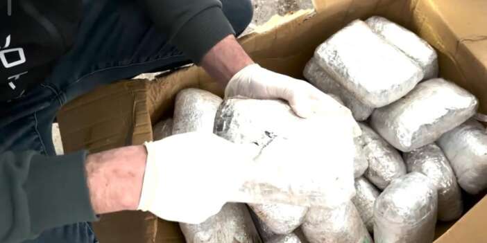 90 kilo uyuşturucu ele geçirildi