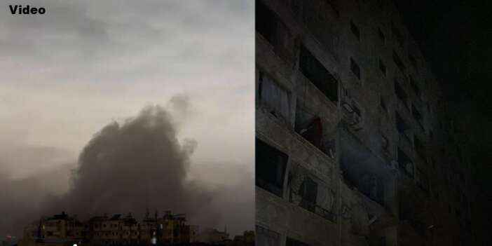 İsrail’den Lübnan’a Gece Saldırısı