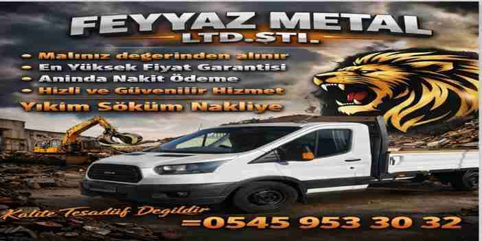 En yüksek fiyat garantisiyle metal alımı