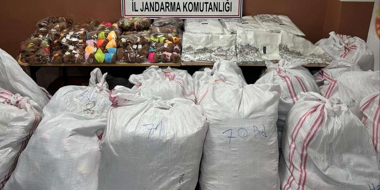 6 milyon TL değerinde kaçak malzeme ele geçirildi