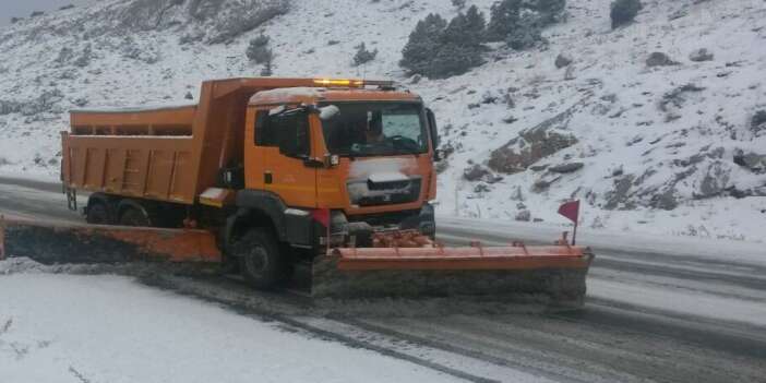 Kar Yağışı Etkisini Artırdı! 30 Kilometrelik Hat Risk Altında