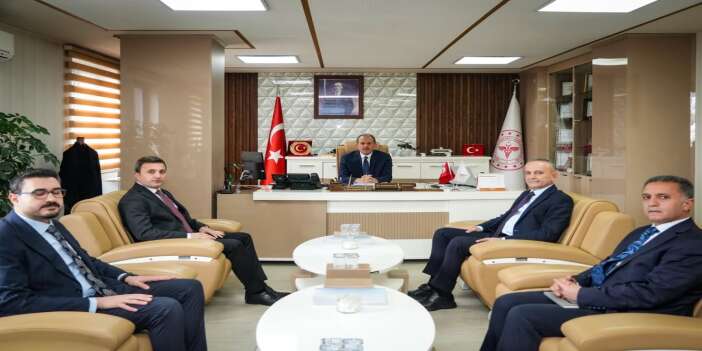 Vali Taşyapan’dan İl Sağlık Müdürlüğü’ne Ziyaret