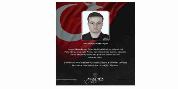 Hakkari Valiliği’nden Şehit Polis İçin Başsağlığı Mesajı