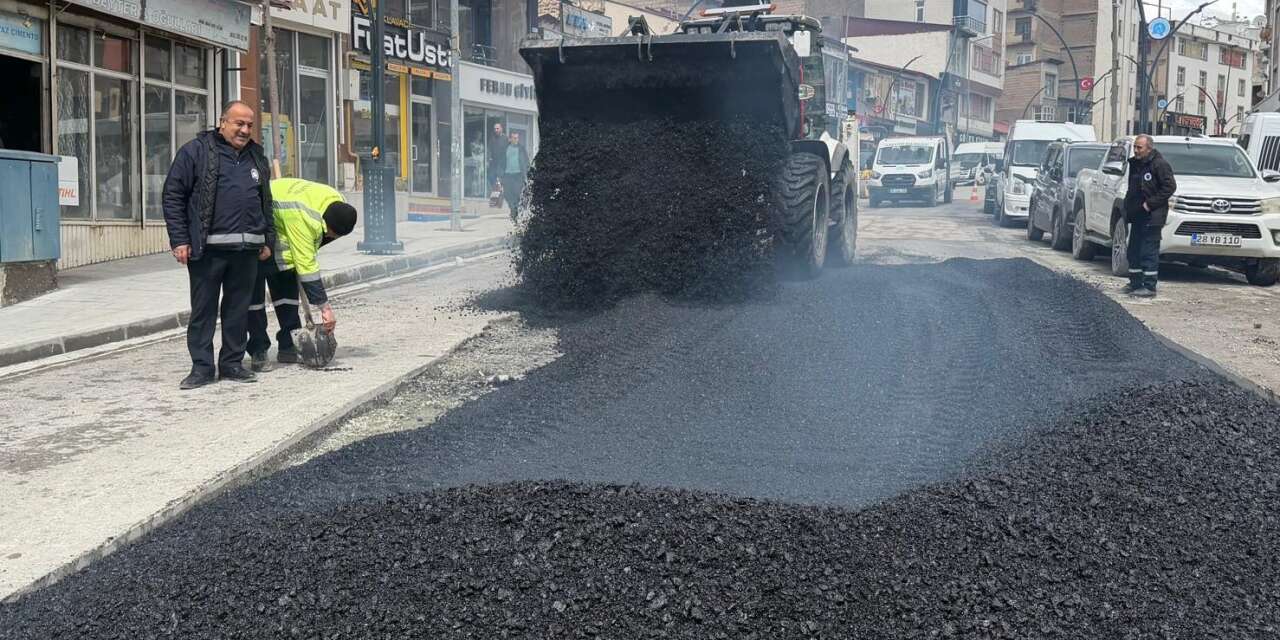 Belediye ve İl Özel İdare yolları onarıyor