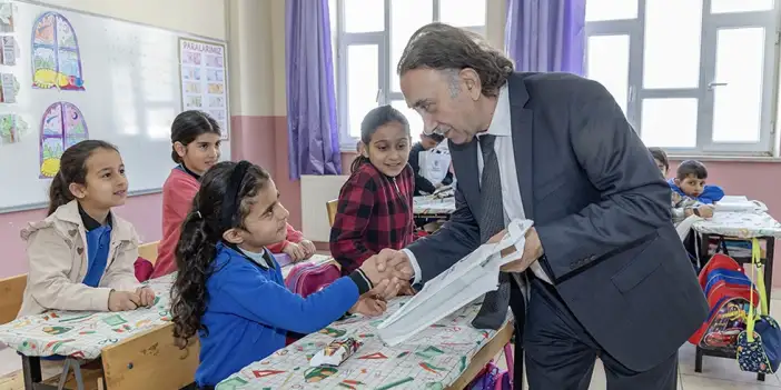 Rektör Gençcelep'ten Bay Köyü İlkokulunu ziyaret