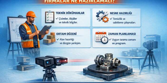 3D Tarama Hizmeti Öncesinde Firmalar Ne Hazırlamalı?
