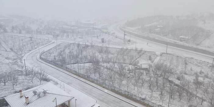 Konya'ya kar sürprizi