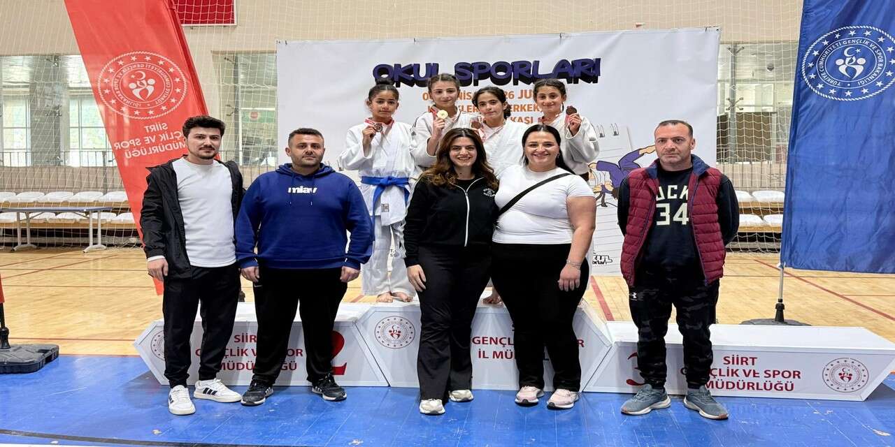 Siirt’te küçük sporculardan büyük başarı