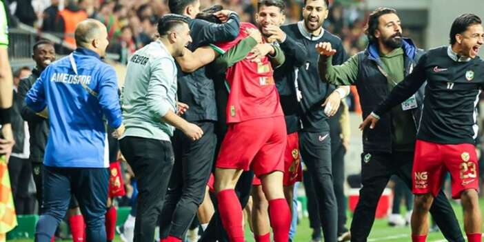 Amedspor şampiyonluk yolunda Boluspor’u 6 golle devirdi