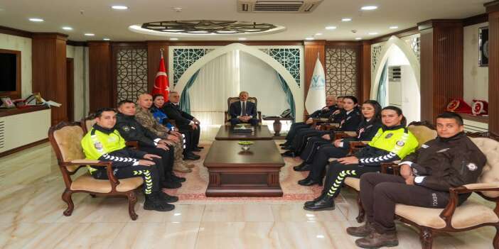 Polis Haftasında Vali Taşyapan’a Ziyaret