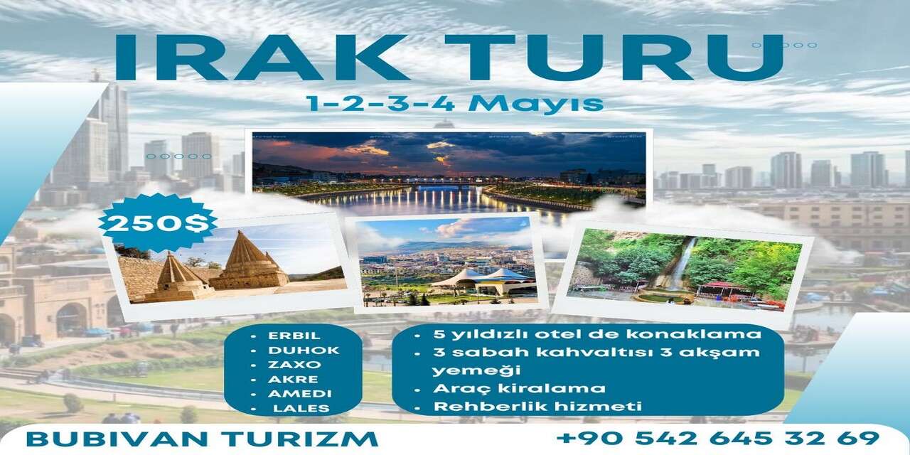 Irak Turu Başlıyor: Bubıvan Turizm’den kaçırılmayacak fırsat