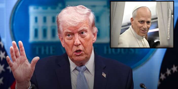 Trump Papa Leo’yu hedef aldı