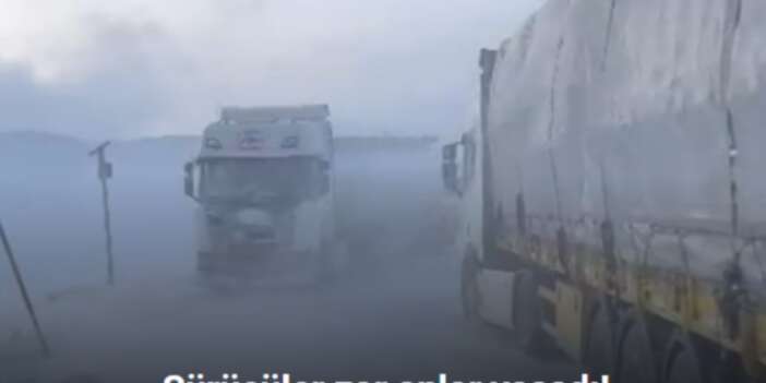 Kop Dağı geçidi geçit vermedi