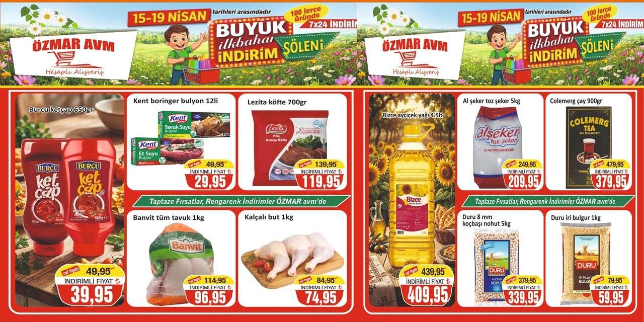 ÖZMAR AVM'den büyük bahar indirim şöleni