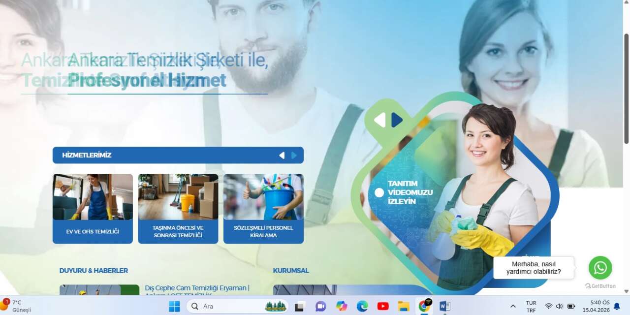 Loft Temizlik ile Ankara’da Güvenilir ve Profesyonel Temizlik Deneyimi