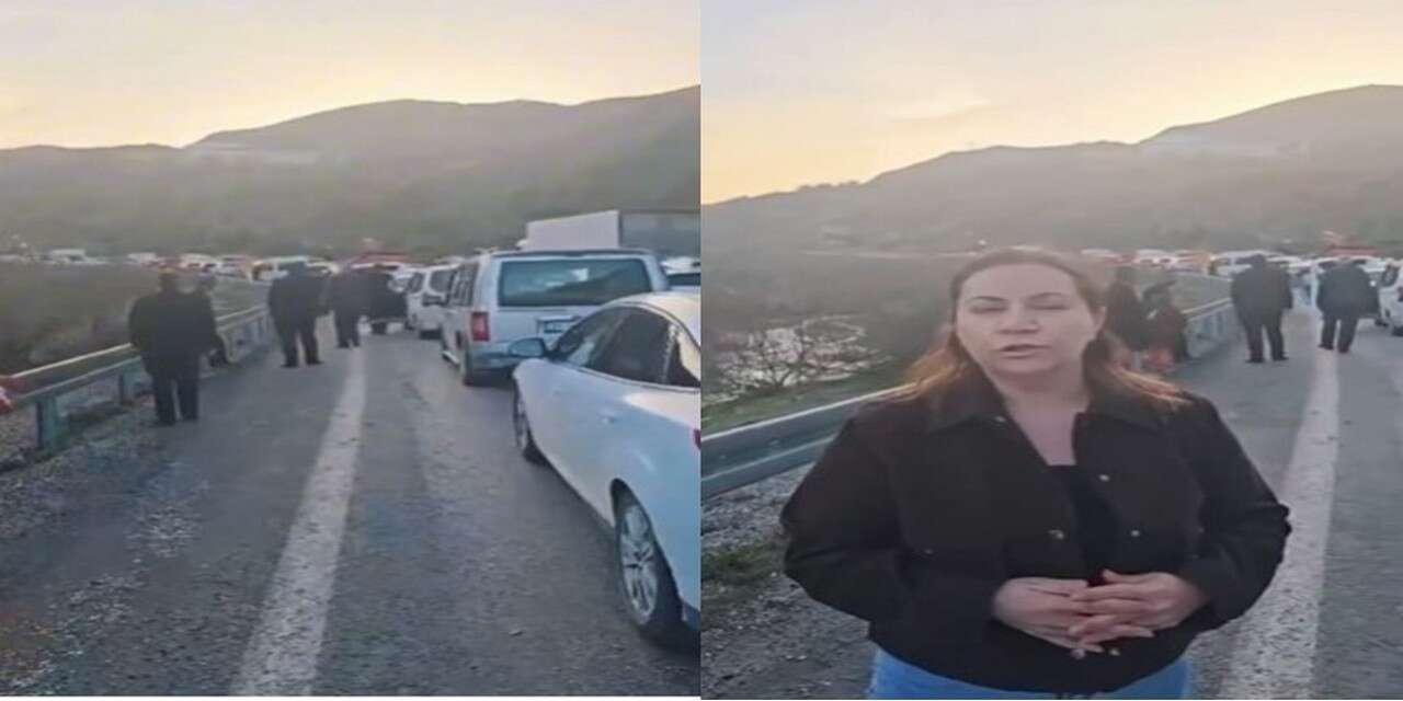 Hakkari’de yol çöküyor: CHP İl Başkanı isyan etti