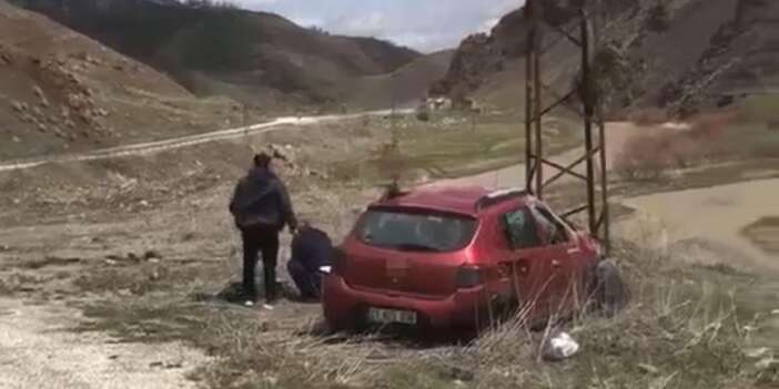 Yüksekova-Van kara yolunda kaza 1 ölü, 1 yaralı