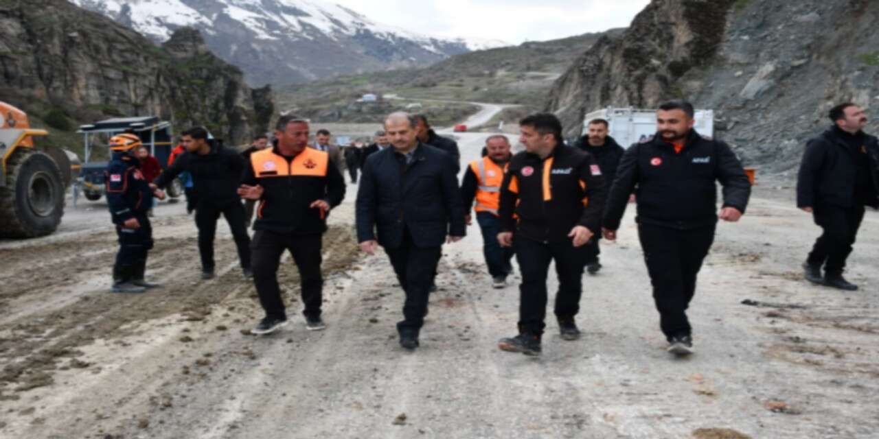 Vali Taşyapan:Alternatif güzergâh için çalışıyoruz